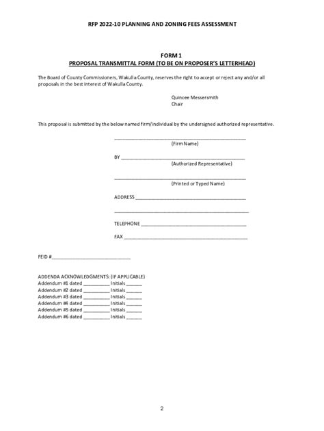 Fillable Online Addendum Number 1 to RFP 2022-07 Agent of Record ...