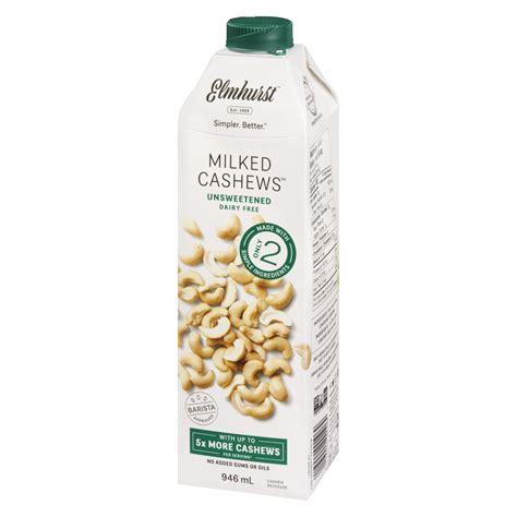 Elmhurst Milked Cashews - Unsweetened Stong's Market