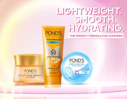 Buy Pond's Face Creams and Gels for Healthy Skin – POND'S India