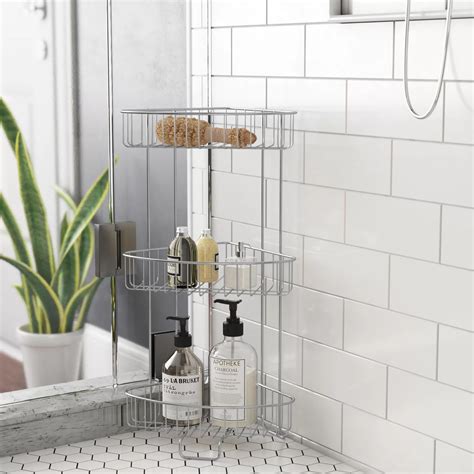 The Benefits Of A Shower Caddy Floor To Ceiling - Ceiling Ideas