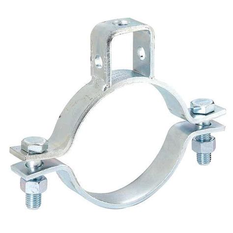 Tolco Clamp, Conduit; Pipe Use, 3", Steel, Electro Galvanized 4 B | Zoro