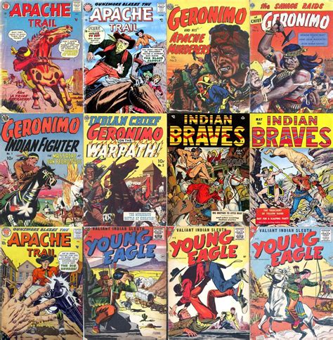 Vintage Wild West Comics: 1950s Native American Collection (pdfs) - Etsy