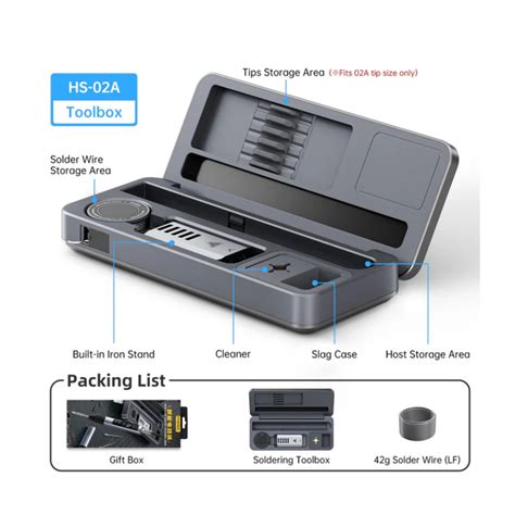 FNIRSI HS-02 Intelligent Portable Soldering Iron Solution – REES52