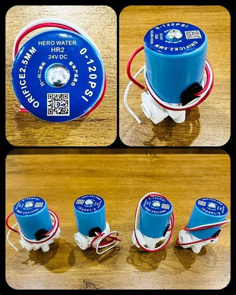 Hero SV Solenoid Valve 24V (DC) Suited for Most of The RO UV UF ...