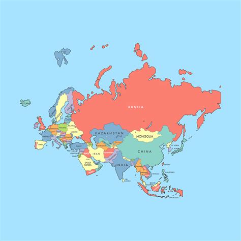 Map of Eurasia | Explore, Download & Create Your Own — Ultimaps