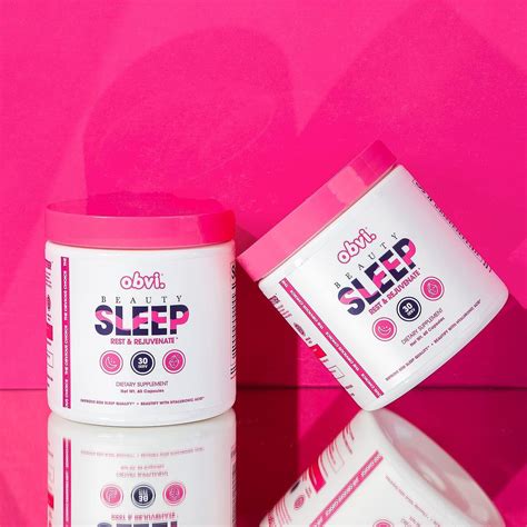Obvi Beauty Sleep: Rest, Rejuvenate, Increase REM Sleep, Relieve Stress, Improve Mood - 60 ...