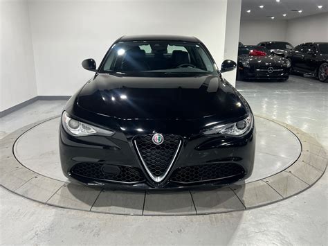 Used 2021 Alfa Black Alfa Romeo Giulia Sprint AWD Sprint For Sale (Sold) | Prime Motorz Stock #4957