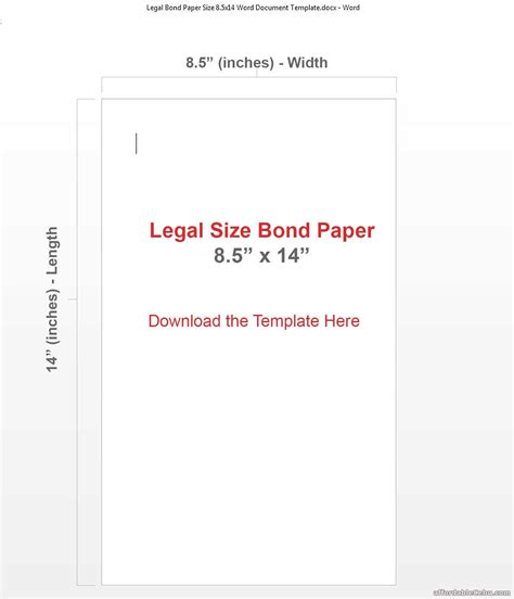 Long Bond Paper Size In Cm - Free Printable Download