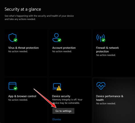 Image result for Disable Core Isolation Windows 10