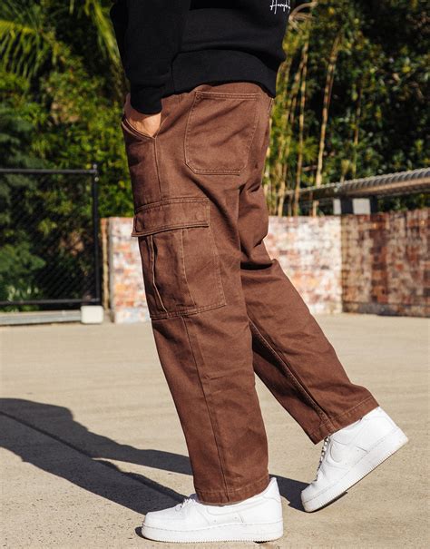 Baggy Cargo Pants Black