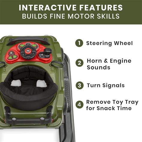Jeep® Classic Wrangler 3-in-1 Grow With Me Walker - Delta Children