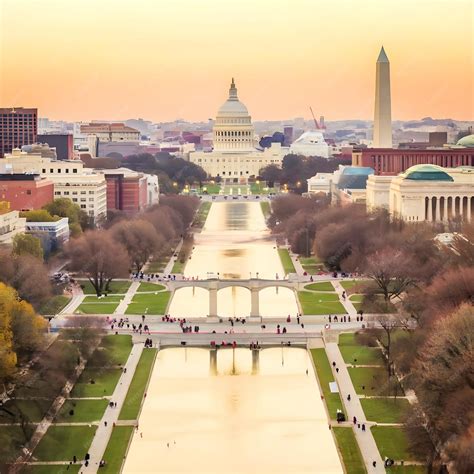 Premium Photo | USAs capital city of Washington DC