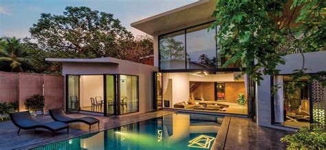 The site reigns supreme in this fluid holiday home | Goodhomes.co.in