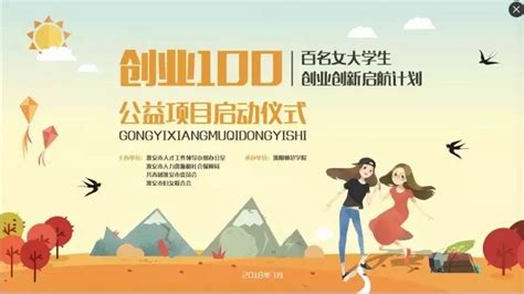 淮安市“创业100——百名女大学生创业创新启航计划”公益项目启动
