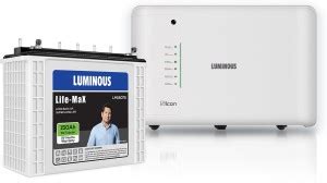 LUMINOUS 500 VA with iCon 1100 for Home & Office with 75 Months ...