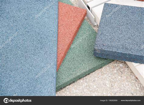 Rubber Flooring Tiles Texture