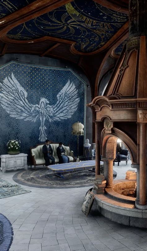 Ravenclaw common room | Hogwarts common rooms, Ravenclaw common room ...