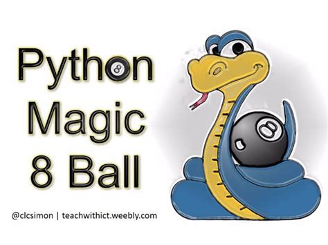 Magic 8 Ball Python Code 的图像结果