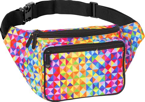 Amazon.com | Rainbow And Transgender Pride Flag Fanny Pack For Men ...