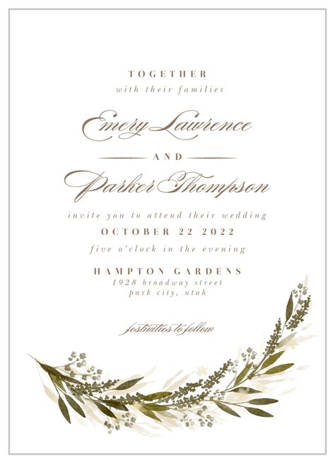 Wedding Invitation Card Images