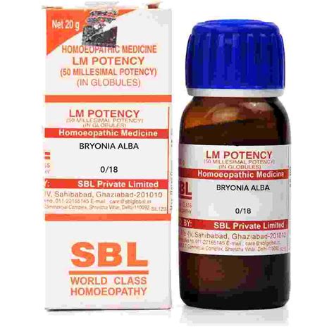 Bryonia Alba LM Potency DIlution 01 - 06 | Homeomart