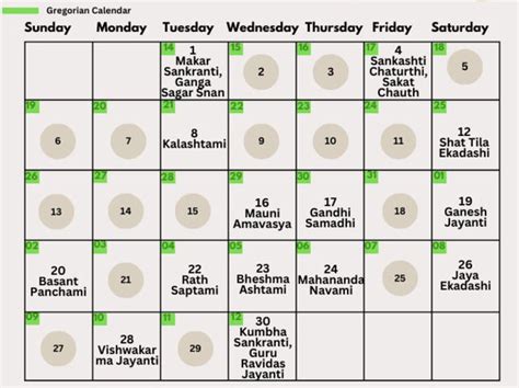 The Hindu Calendar 2024: Complete List of Festivals - Calendarr