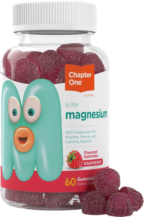 Amazon.com: Chapter One Magnesium Gummies, Great Tasting Magnesium for ...