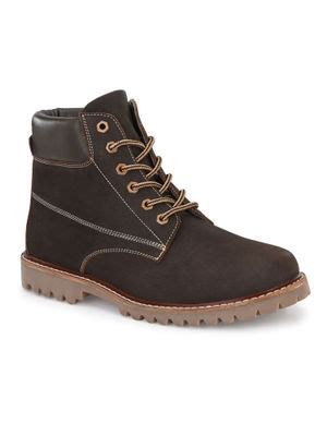 Buy HARRYKSON LONDON Men Genuine Leather High Ankle Mountain Casual ...
