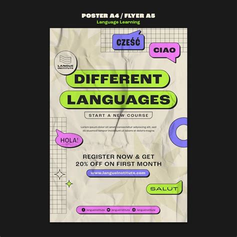Learning Language Poster Sample 的图像结果