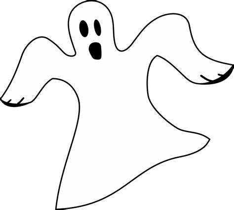 Ghost PNG Black And White Transparent Ghost Black And White.PNG Images ...