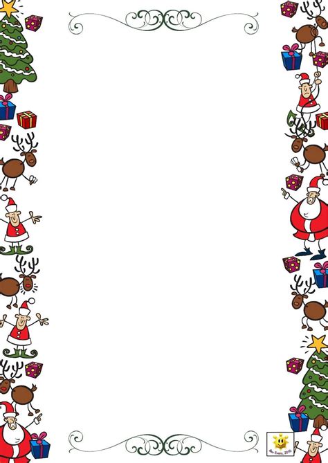 Christmas Borders Word