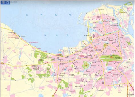 海口城市地图展示_地图分享
