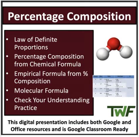 Image result for Percent Composition Examples