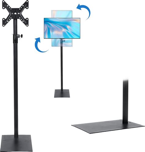 lesolar Floor TV Stand Free Standing TV Mount VESA Stand with Height ...