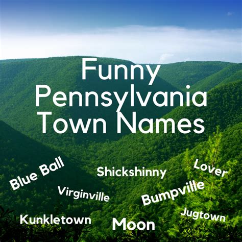 Funny City Names