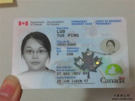 加拿大有哪些类似国内身份证的 ID？ - 问吧