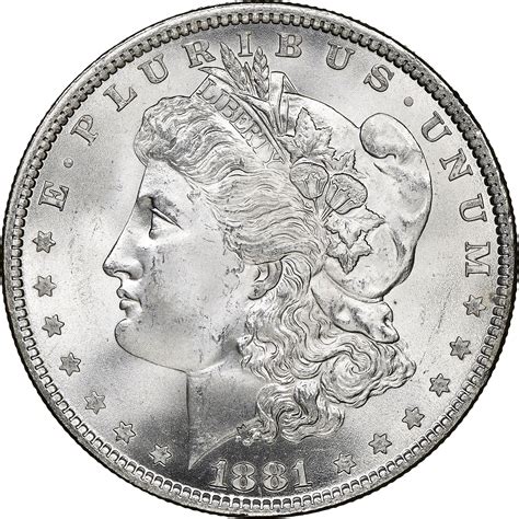 1881 Silver Dollar Value Chart