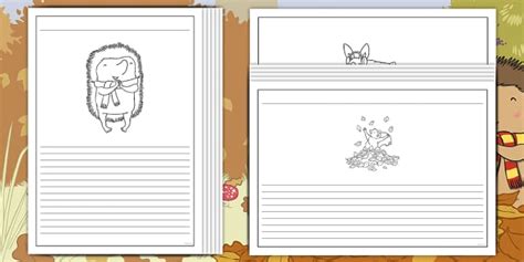 Don't Hog the Hedge! Writing Frames Pack