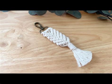 Image result for Macrame Fish Tail Key Chain