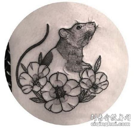 适合属鼠人的老鼠小纹身作品(图片编号:130281)_纹身图片 - 刺青会