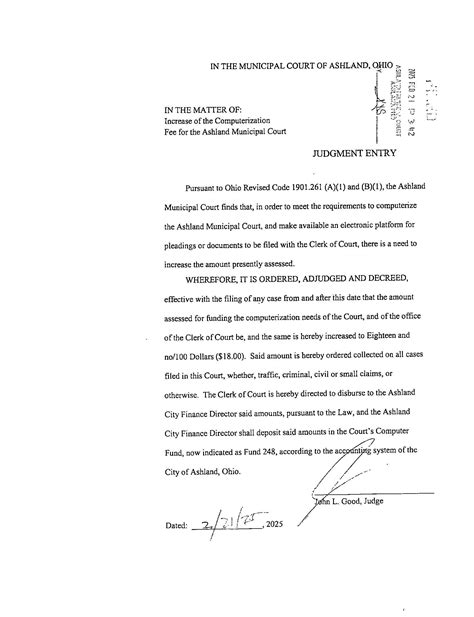 Home - Ashland Municipal Court