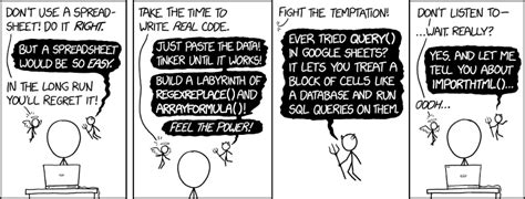 Spreadsheets - XKCD中文站