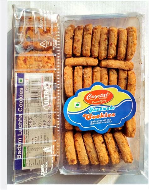 CRISPY TRAILS Delicious Badam Lachha Crunchy Cookies | Freshly Baked ...