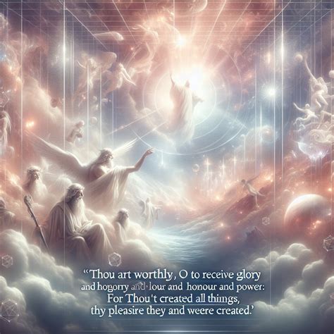 Revelation 4:11 Artwork | Bible Art