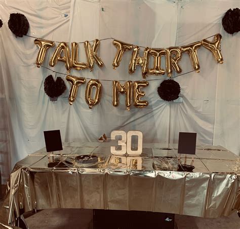 30th birthday party for him – Artofit