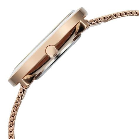 Buy Online Vyb Lumina By Fastrack Quartz Analog Silver Dial Rose Gold ...