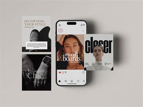Social Media Instagram Post Mockup | Free PSD Templates