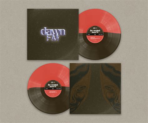 The Weeknd "Dawn FM" Vinyl Mockup :: Behance
