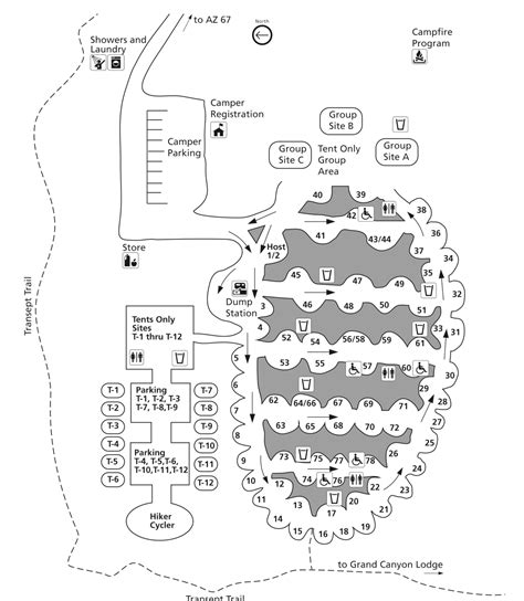 North Rim - Grand Canyon National Park - Campsite Photos