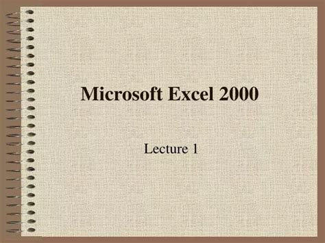 Image result for Excel 2000 Tutorial Video